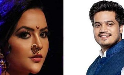 Rohit Pawar's tweet about Amrita Fadnavis