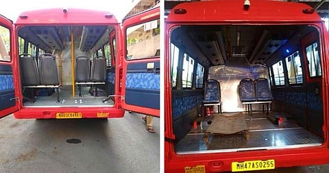 बेस्ट भरून काढतेय रुग्णवाहिकेची कमतरता! मिनी बसचे रुग्णवाहिकेत रुपांतर