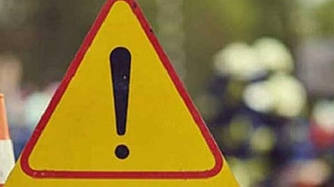 pune accident One killed on the spot after container crushed on Katraj-Kondhwa road police