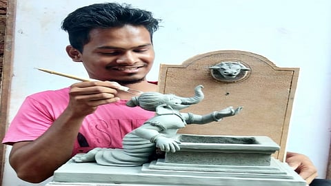 special story of ganeshmurti sculpture in kolhapur
