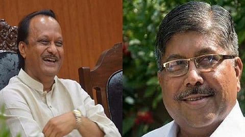 pmc program ajit pawar chandrakant patil one stage statements