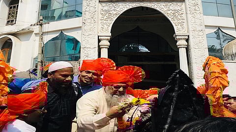 'इथे' मुस्लिम बांधवांनी उत्साहात साजरी केली शिवजयंती...