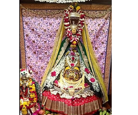 ambabai temple reopen after eighth months in amravati