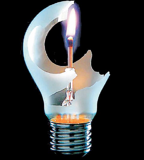 Darkness in ZP officer-officer's house