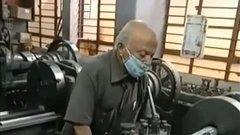 91 year old father start work after son death