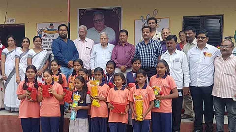 Rs fifty one thousand helps from Sadhana Kanya School for Kerala victims