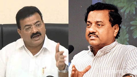 Bhaskar Jadhav and Sunil Tatkare on one status in chiplun