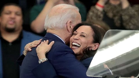 biden harris call to joe biden after winning presidential election