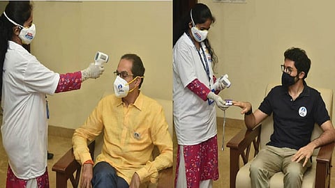 'माझे कुटुंब, माझी जबाबदारी'; मुख्यमंत्र्यांसह कुटुंबीयांची पालिका पथकाकडून आरोग्य तपासणी