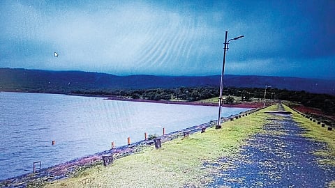 Water Released From Chitri Project In Ajra Taluka For Flood Control Kolhapur Marathi News
