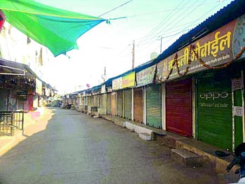 चोपड्यात सर्वत्र शुकशुकाट; ‘जनता कर्फ्यू’ उत्स्फूर्त प्रतिसाद