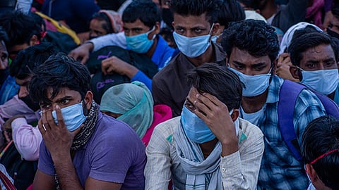 Forty people have been detained at Kanegaon Naka on the border of Kolhapur and Sangli