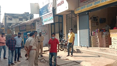 robbery belgaum police market yard