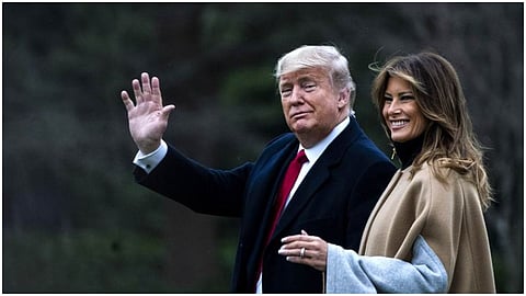 donald and melaniya trump