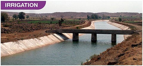 सिंचनासाठी धरणांतून पाच आवर्तने मिळणार