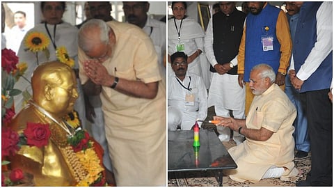 PM Narendra Modi tribute to Dr BR Ambedkar on his death anniversary