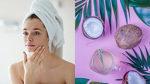 use of coconut oil for face a toner and face mask also easy tips