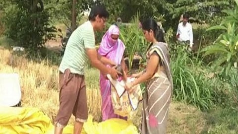 farmer distribute wheat.png