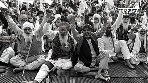 farmers protest