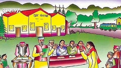 gram panchayat election result women victory 18 villages in Sangli political marathi news