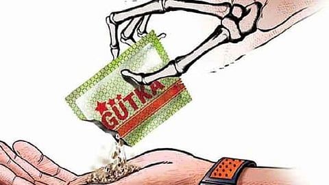 LCB action More than three lakh items seized Gutkha with 1.5 kg