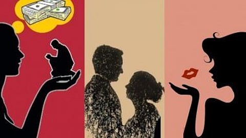 The woman left the family and fled with the young man