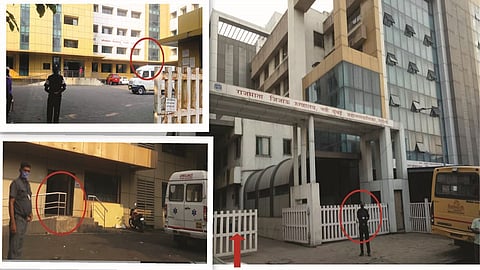 नवी मुंबई महापालिकेच्या रुग्णालयांची सुरक्षा वाऱ्यावर
