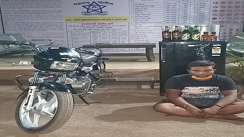 Knockout and Tuborg found in the fridge in ichlkarnji kolhapur marathi news