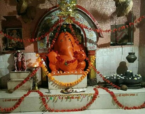 Siddhivinayak ganesh is in Jamkhed