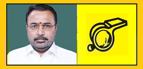 Akola Buldana Marathi News- Swabhimani Shetkari Sanghatanas whistle in MP Prataprao Jadhavs village Gram Panchayat election
