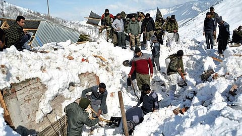 Four Army personnel killed in weather related incidents in Kashmir