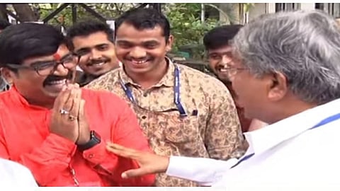 Kishor Shinde, Chandrakant patil