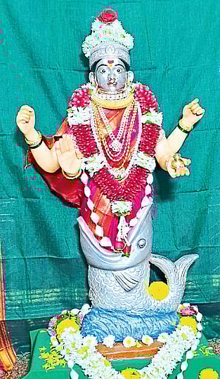 Lalita Panchami ceremony on Trimboli hill today without devotees