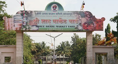 Another scandal in Kolhapur market committee: Grain transport vehicles stalled in tax deal