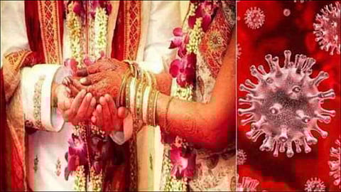 groom confirmed corona positive marriage and both families quarantined punjab