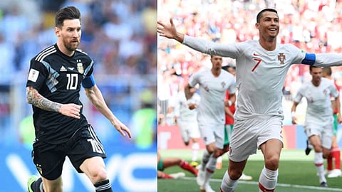 now Messi vs Ronaldo in the football World Cup 2018?