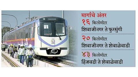 The Metro will run up to Shewalwadi