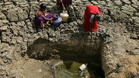 Heavy water scarcity in the eastern part of Mirage sangli marathi news