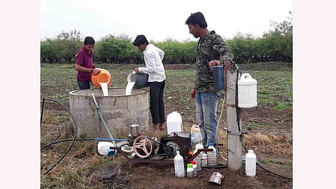 #MilkAgitation Impact of milk agitation at mohol solapur