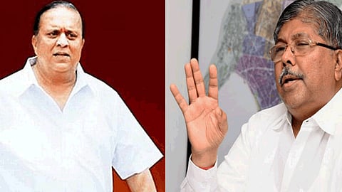 minister hasan mushrif altimet to chandrakant patil