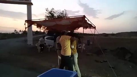 nandgaon police halla.jpg