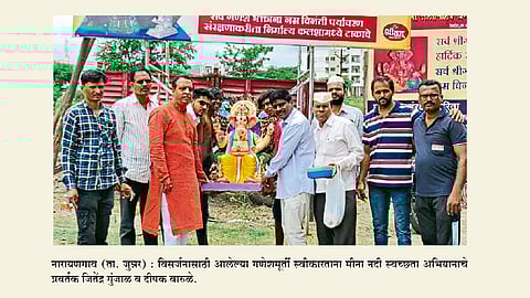 Four hundred Ganesh idols donated Narayangan