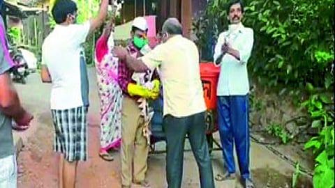 Thank you for worker in Sawantwadi kokan marathi news