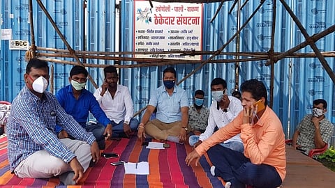 वाकण-पाली-खोपोली मार्गाचे काम पुन्हा ठप्प