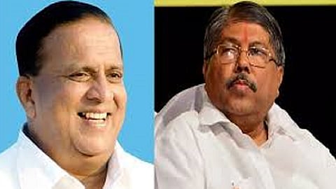 hasan mushrif answered on the deliverance of chandrakant patil in kolhapur