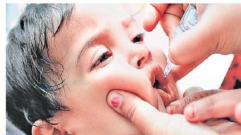 Get vaccinated against polio, but keep a safe distance ...