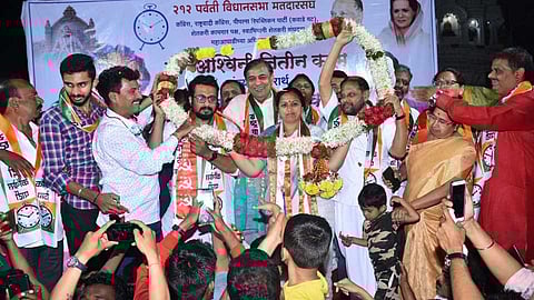 Amol kolhe supports Ashwini kadam