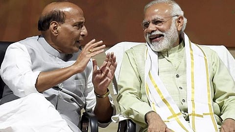 rajnath singh writes blog about pm narendra modi