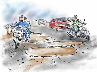 Road maintenance due to lack of workers