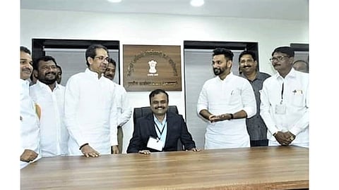 When the CM says to the officer This chair is yours in sangli